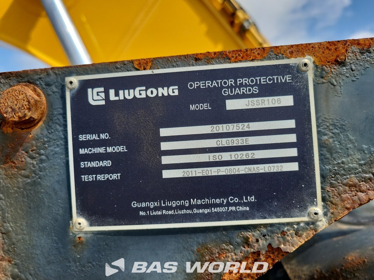 Other : Liugong 933E-DM Pelle sur chenilles