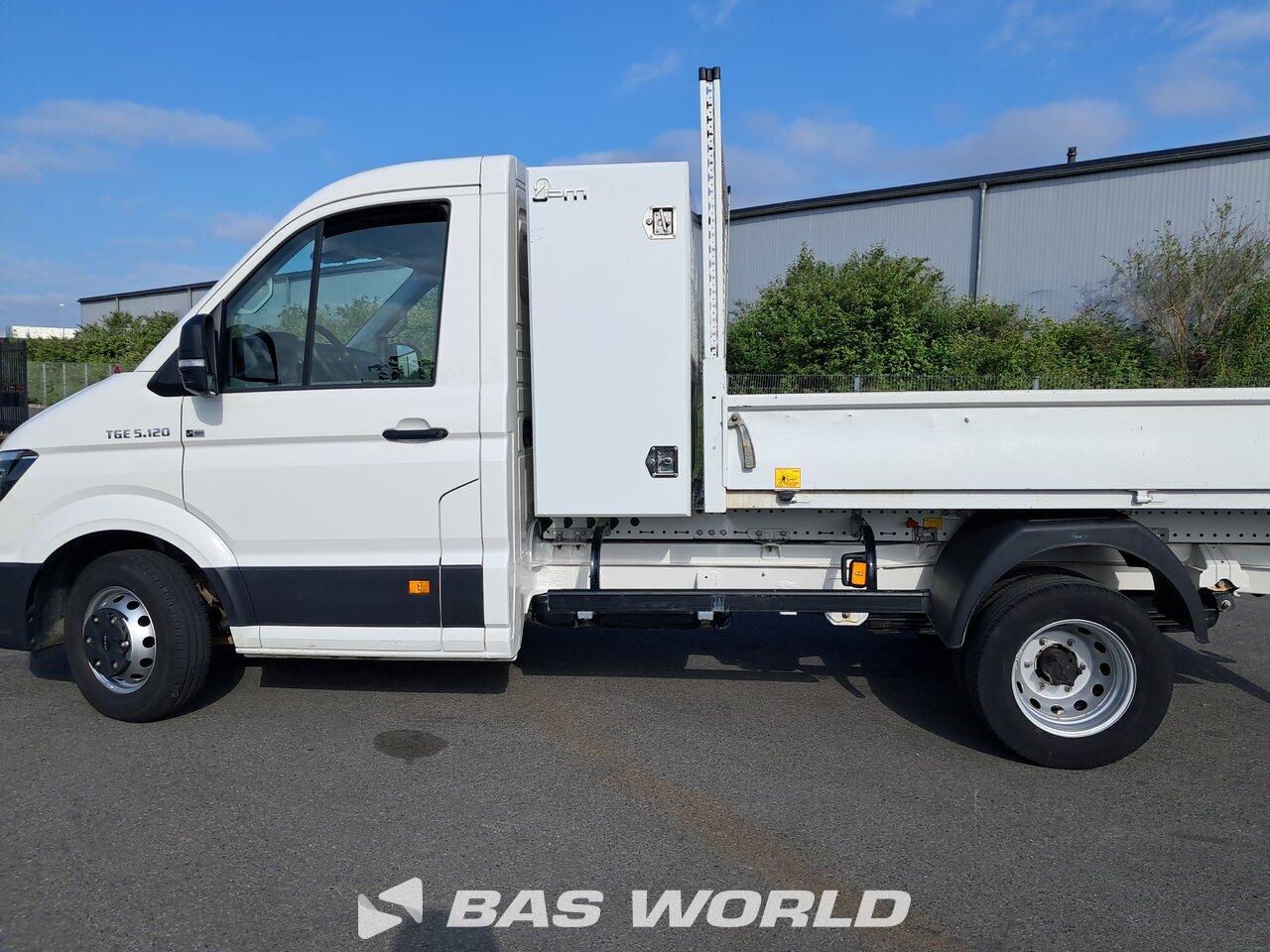 Axle overview : MAN TGE 5.120 Benne