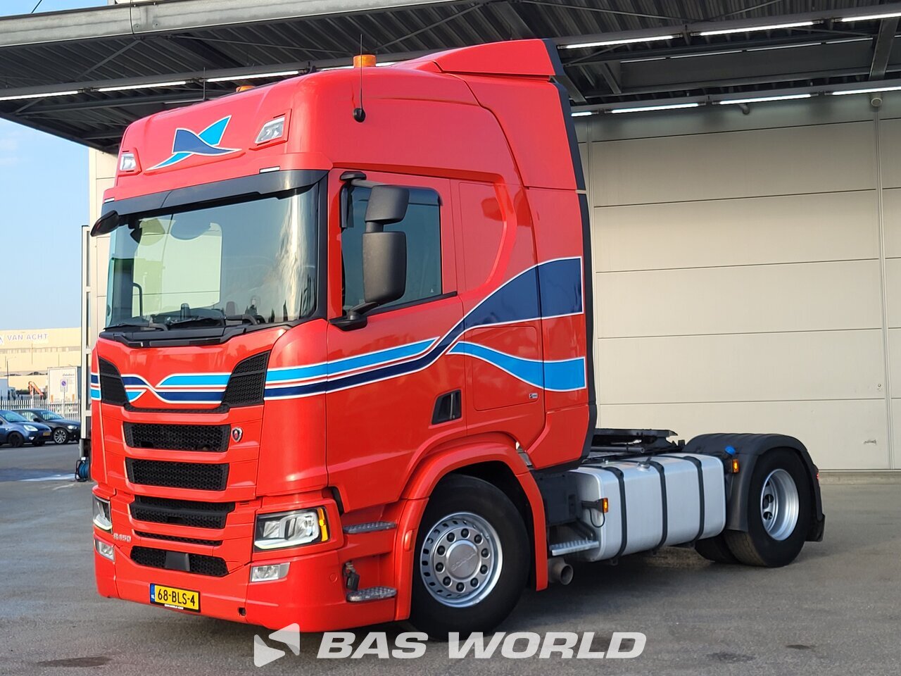 Front left : Scania R450 4X2 Tracteur routier