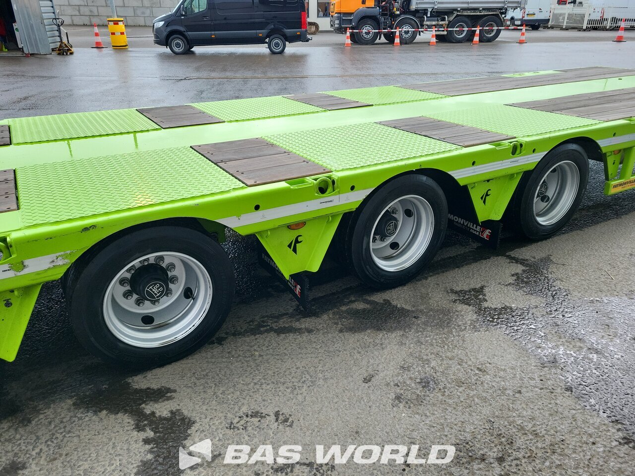 Wheels & Tyres : Faymonville Semi-remorques porte engins