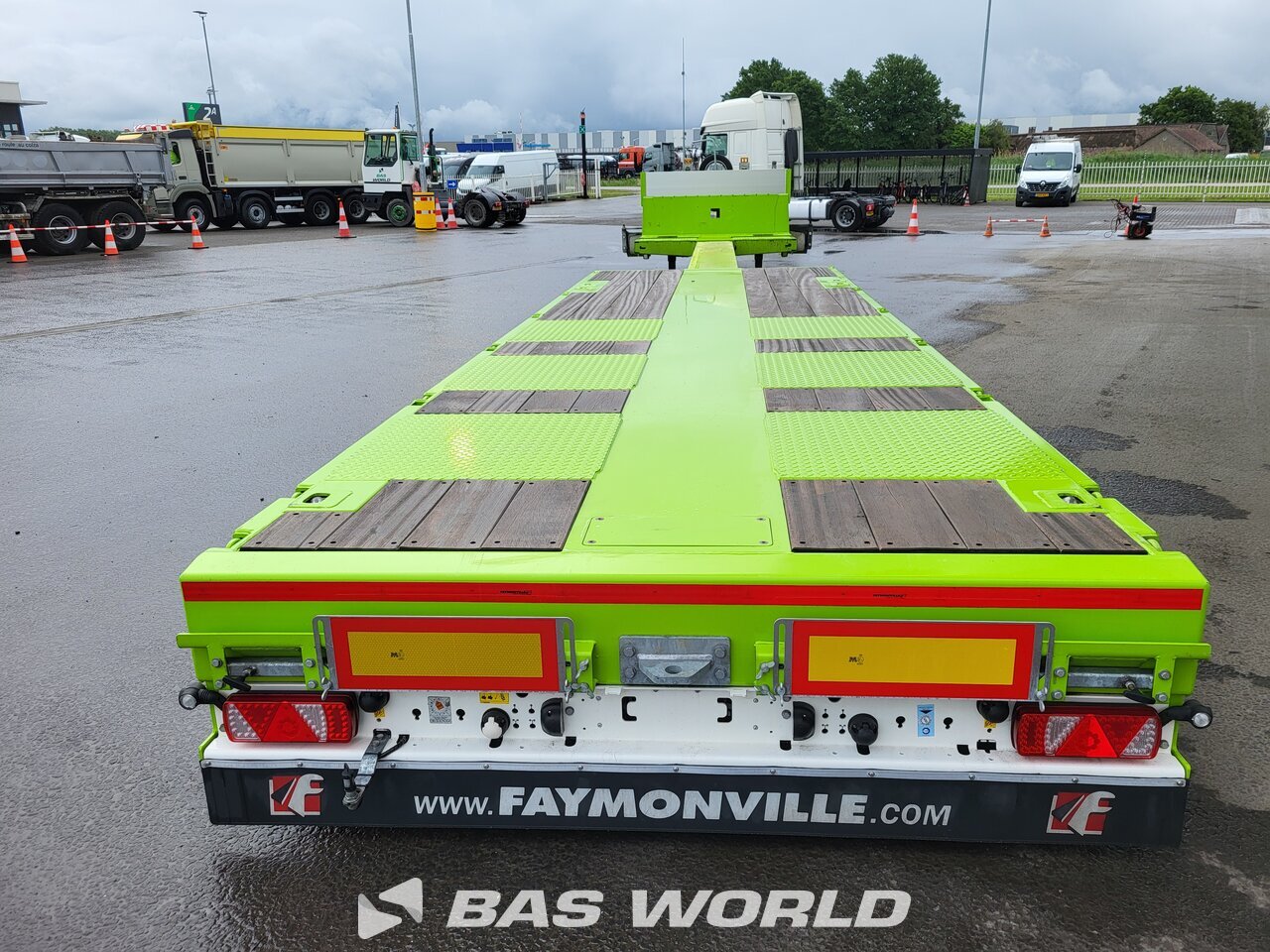Cooling engine : Faymonville Semi-remorques porte engins
