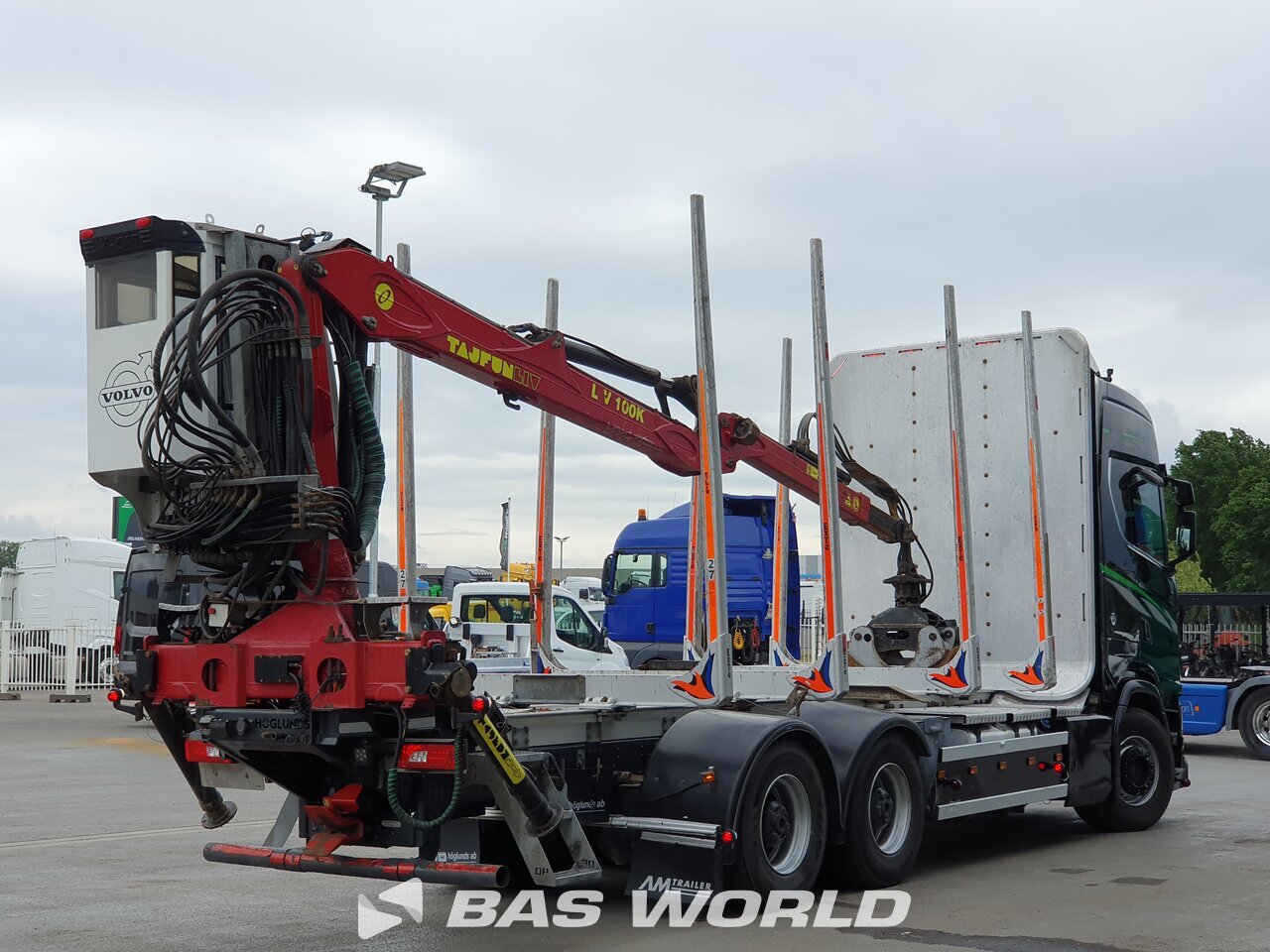 Other : Scania S650 6X4 OP hoglunds type: Timmerbil Grumier