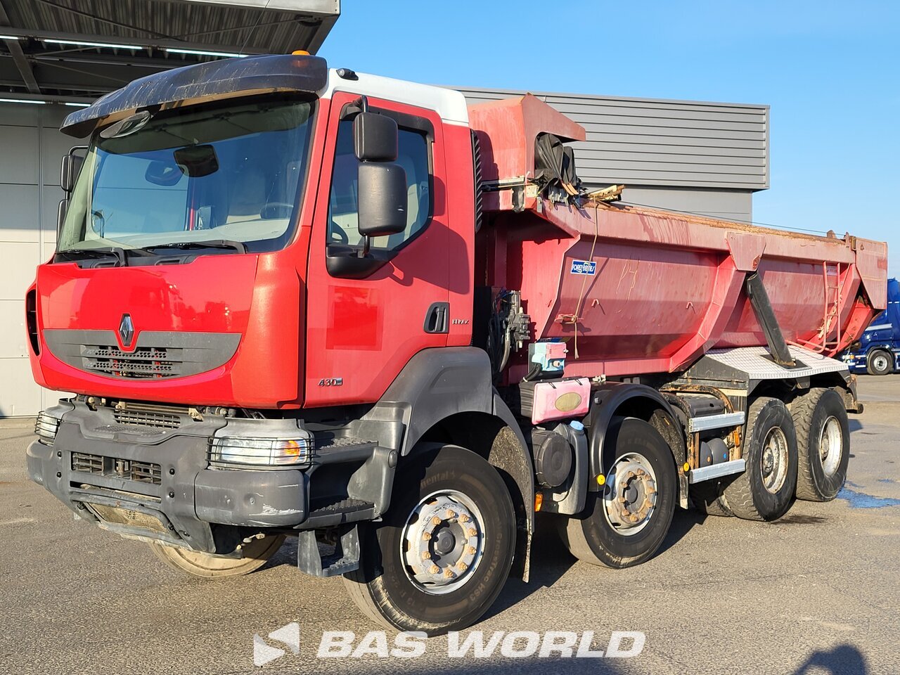 Other : Renault Kerax 430 8X4 Forez Bennes Camion Benne