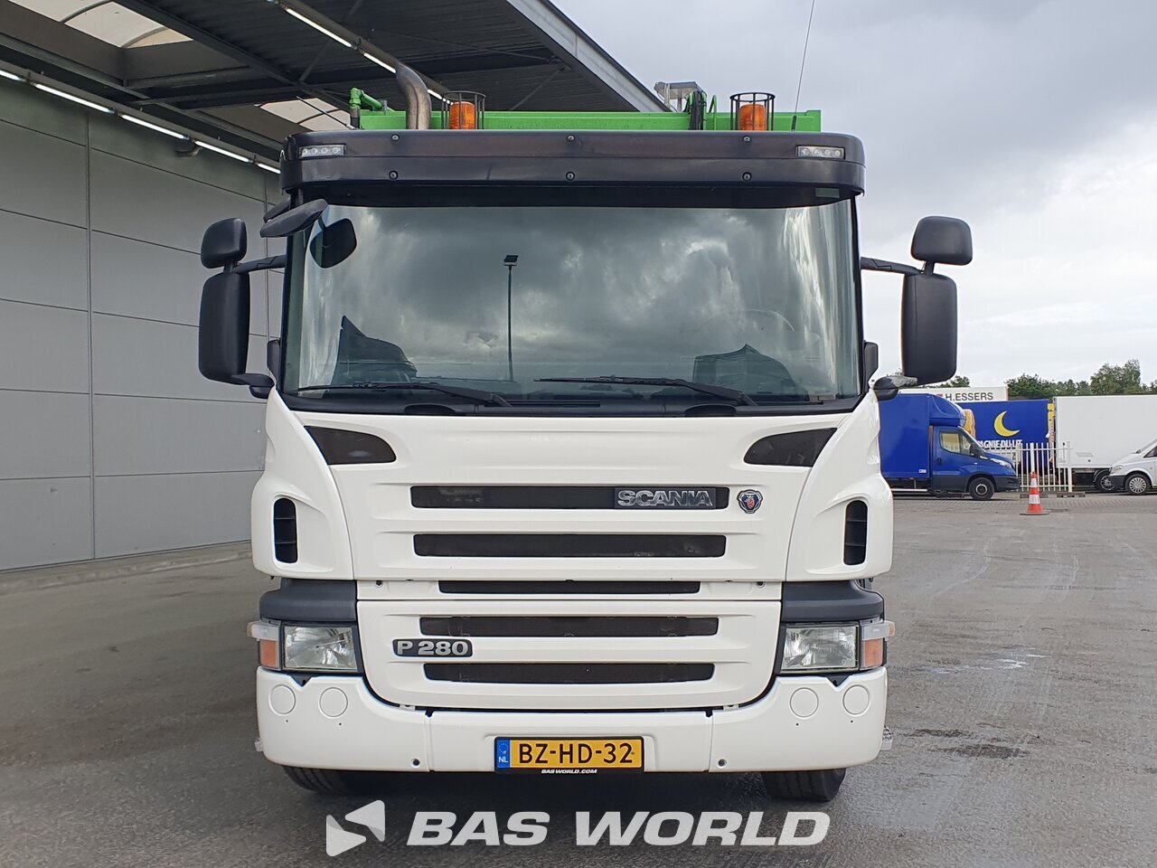 Other : Scania P280 6X2 VDK Pusher2000 CB011 Eurolift Camion d'ordures