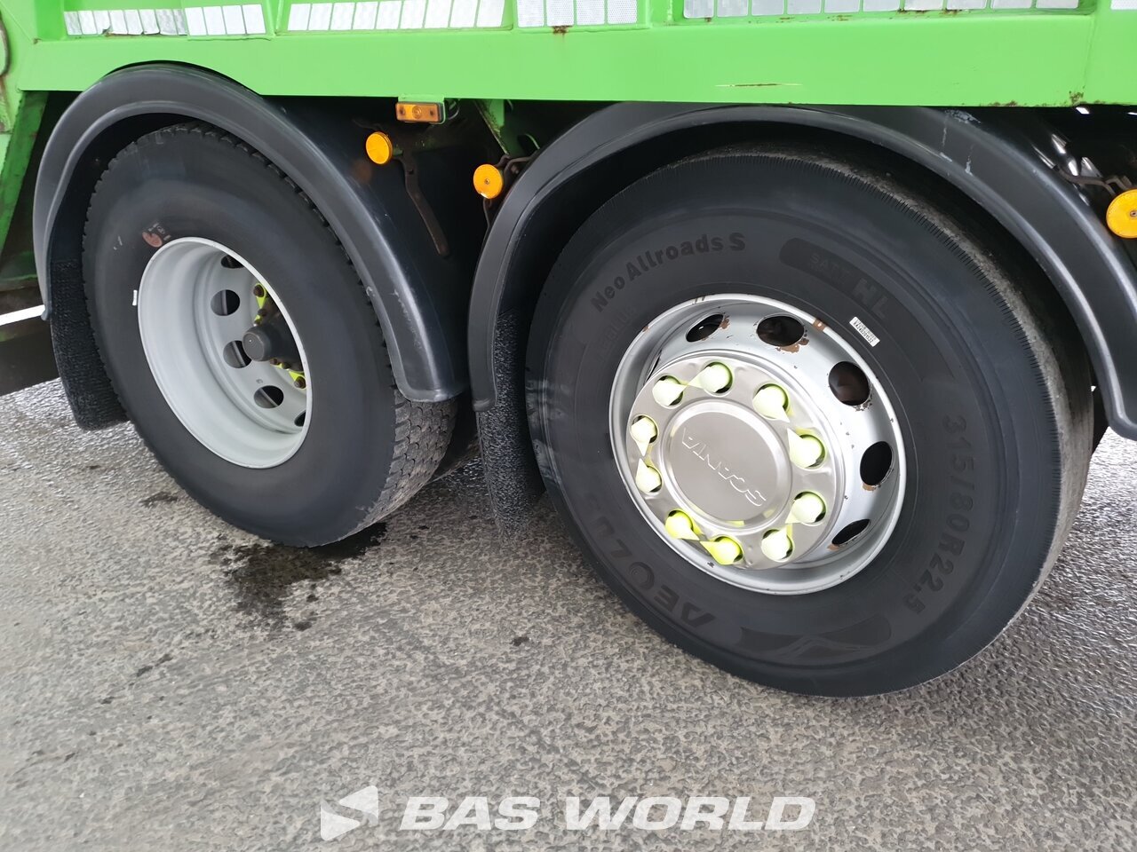 Other : Scania P280 6X2 VDK Pusher2000 CB011 Eurolift Camion d'ordures