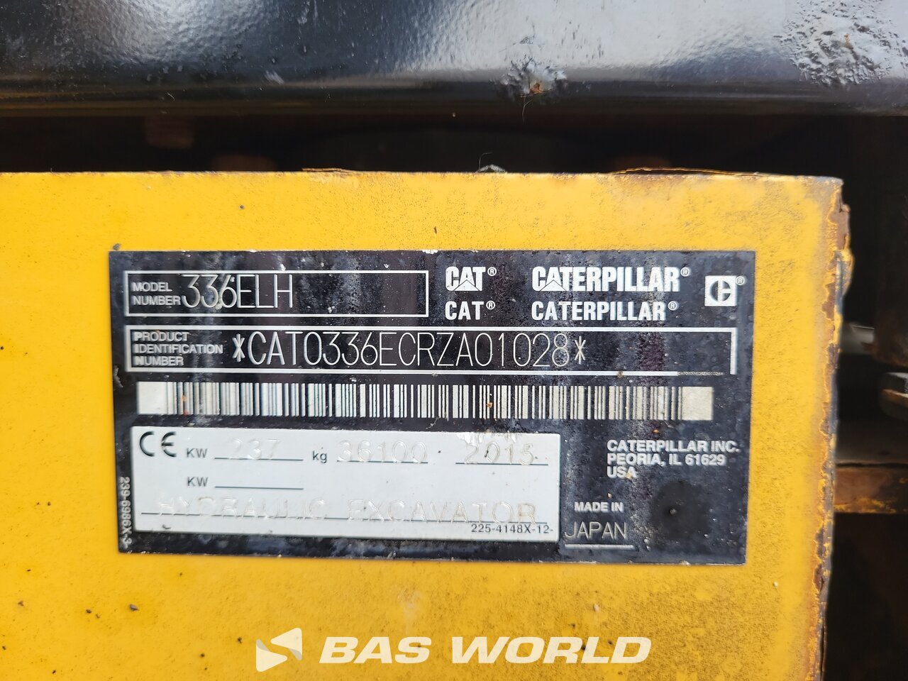 Other : Caterpillar 336 E L H Pelle sur chenilles