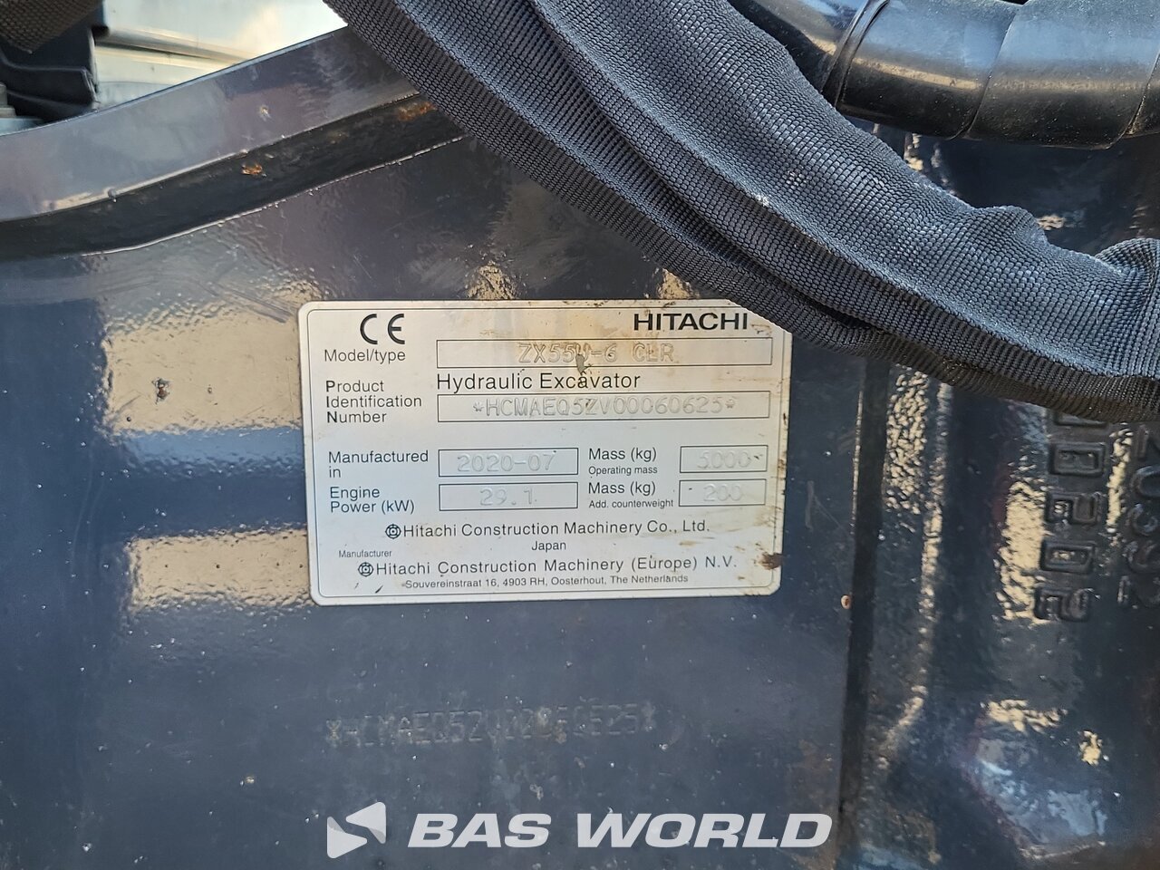 Other : Hitachi ZX55U-6CLR Mini pelle <10t