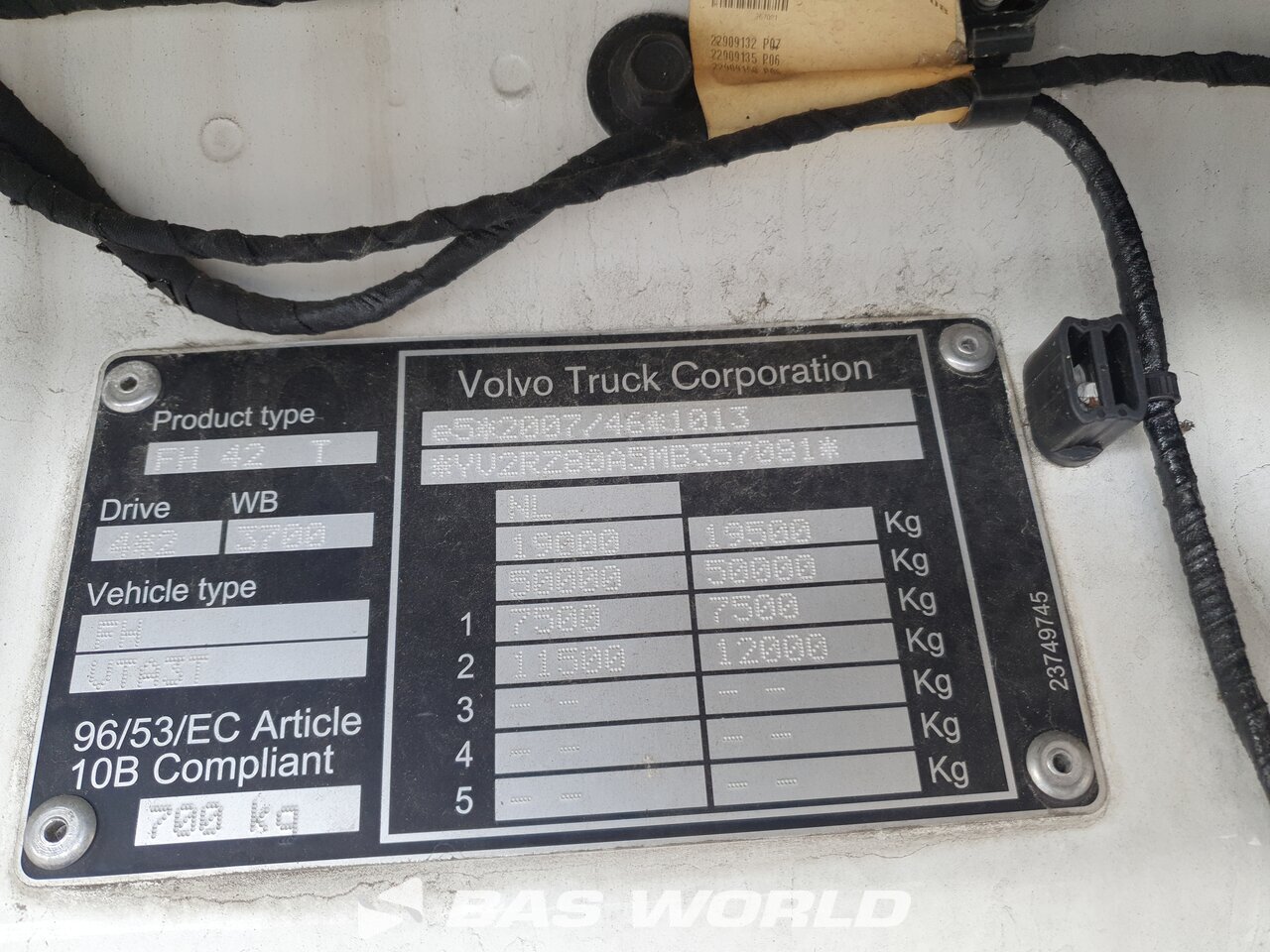 Other : Volvo FH 460 4X2 Tracteur routier