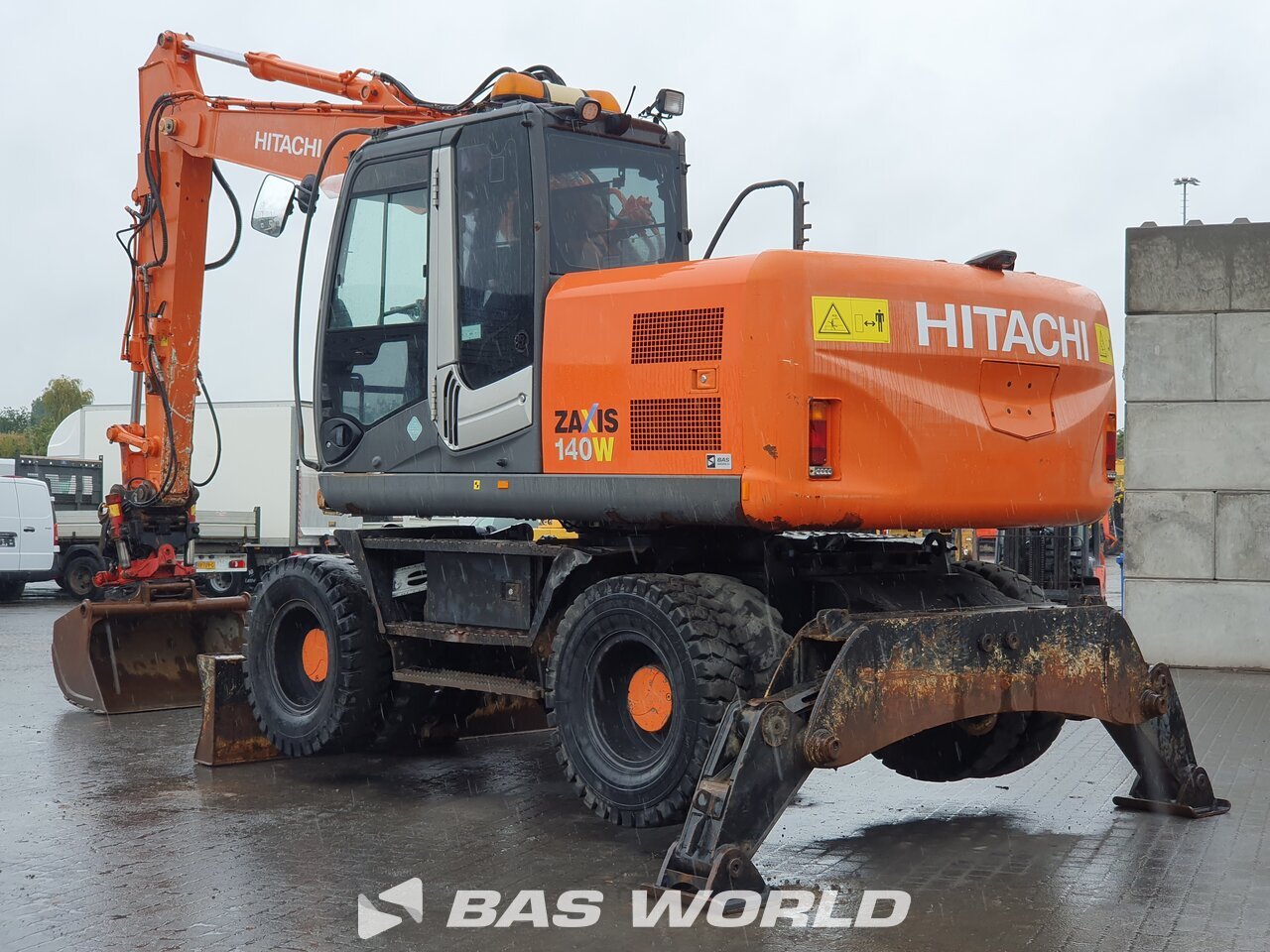Other : Hitachi ZX140W -3 Pelle sur pneus