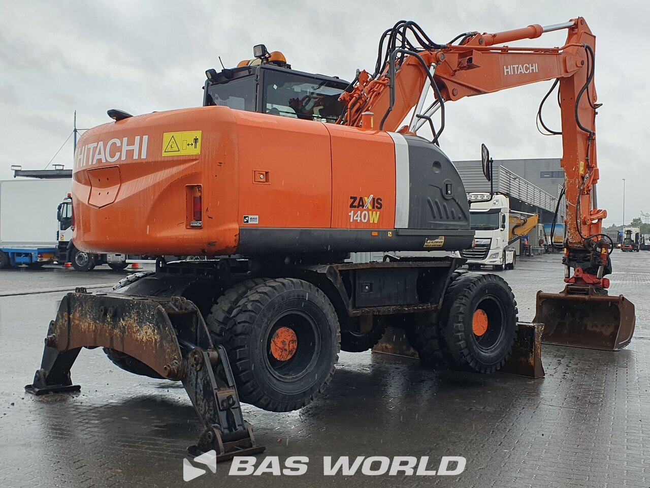 Other : Hitachi ZX140W -3 Pelle sur pneus