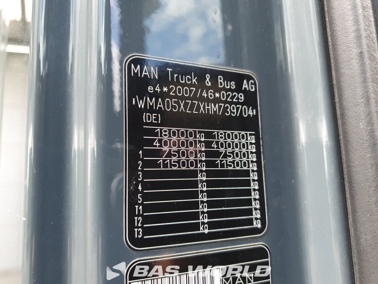 Other : MAN TGX 18.460 4X2 Tracteur routier