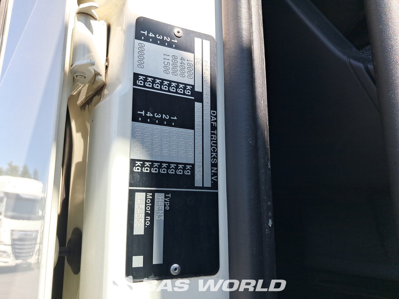 VIN : DAF XF 480 4X2 Tracteur routier