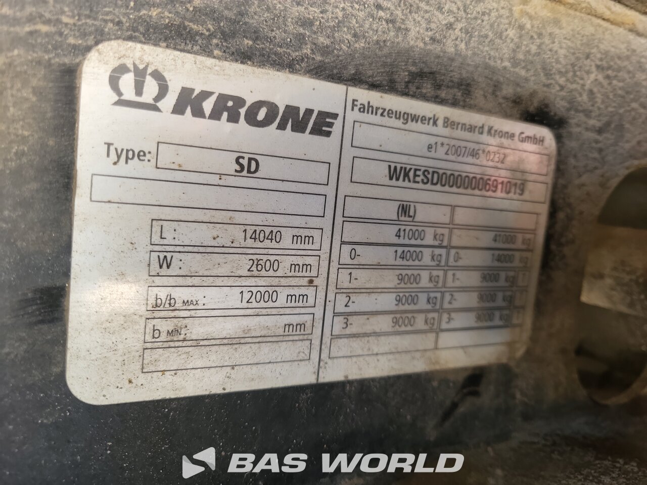 Other : Krone Semi-remorque frigorifique