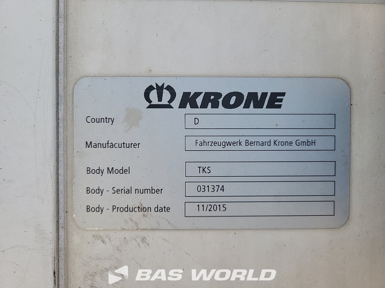 Other : Krone Semi-remorque frigorifique