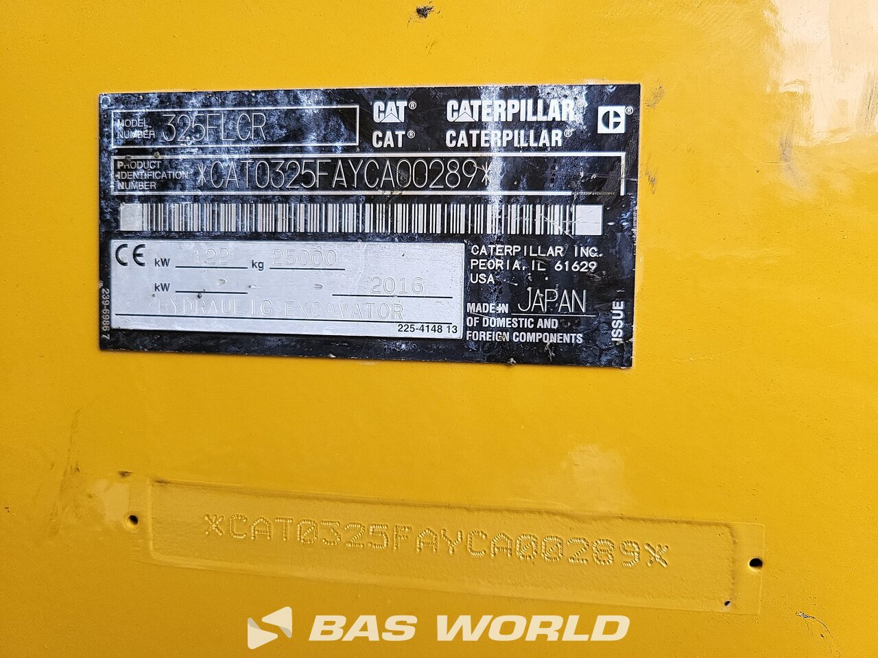 Other : Caterpillar 325 FL CR Pelle sur chenilles