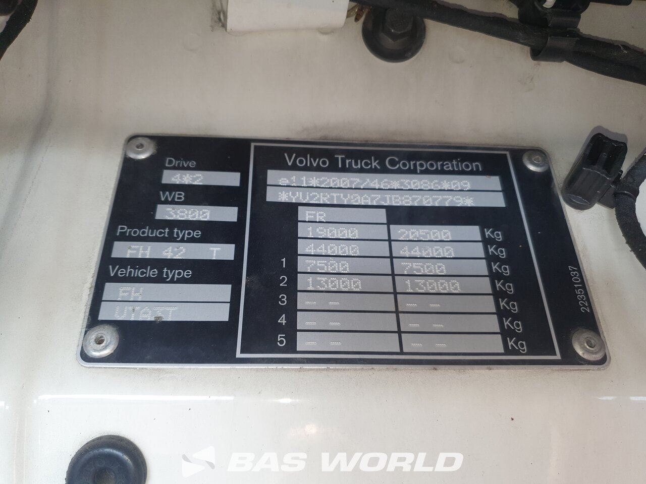 Other : Volvo FH 460 4X2 Tracteur routier