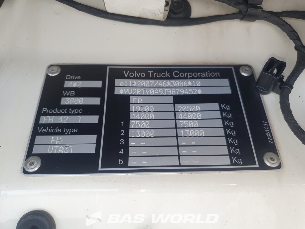 Other : Volvo FH 460 4X2 Tracteur routier