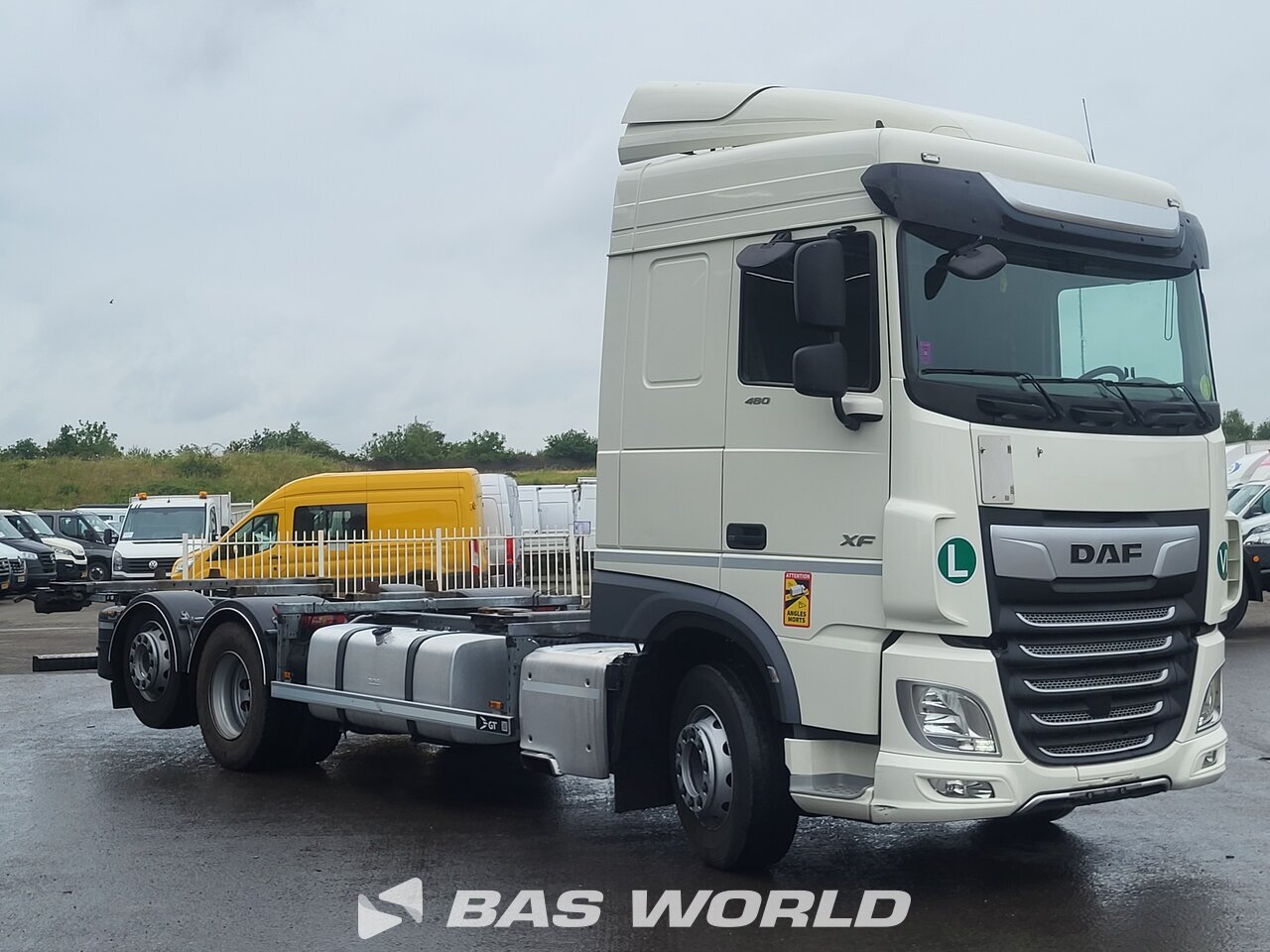 Other : DAF XF 480 6X2 Gniotpol Camion à Caisse Mobile