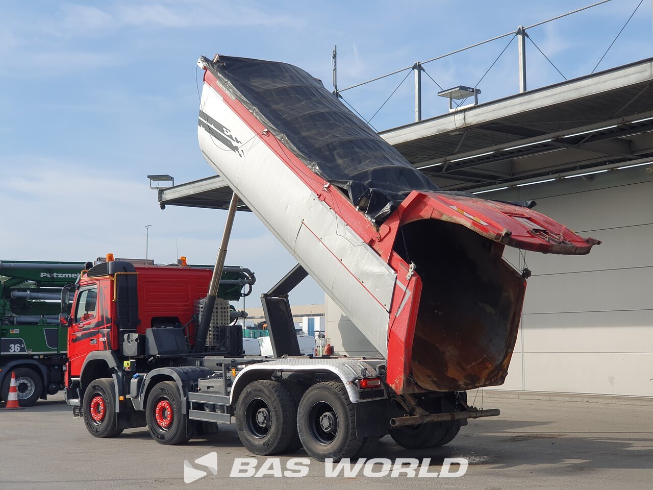 Other : Volvo FMX 450 8X4 Meiller type: P436 Camion Benne