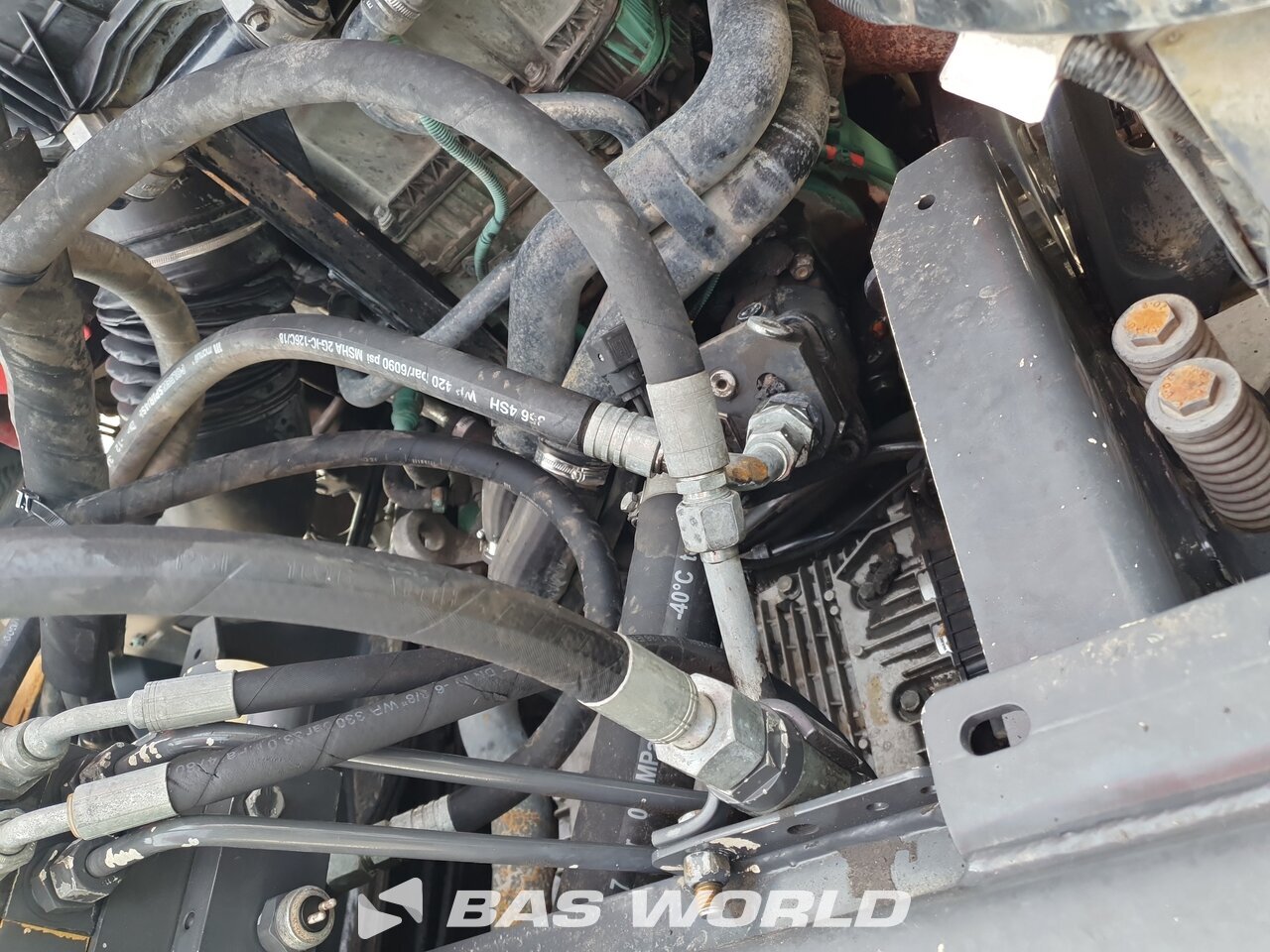 Other : Volvo FMX 450 8X4 Meiller type: P436 Camion Benne