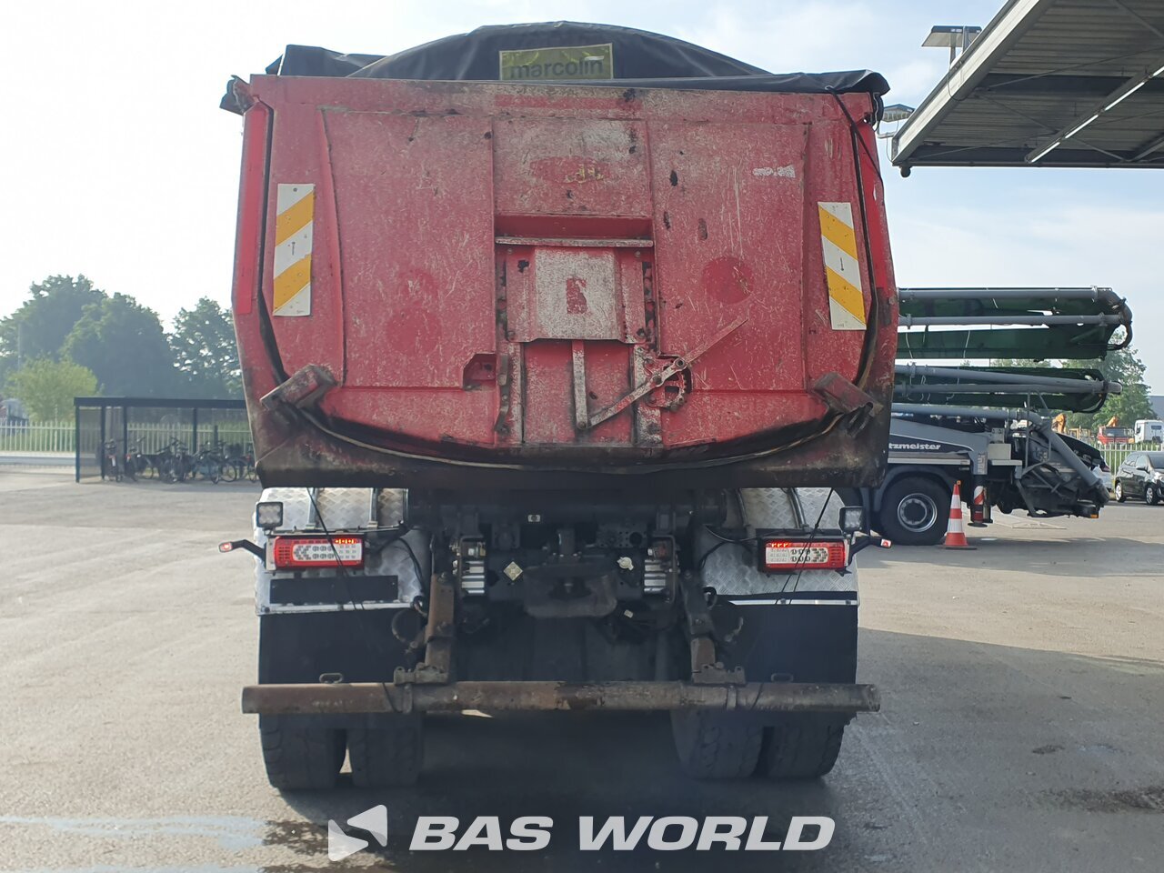 Other : Volvo FMX 450 8X4 Meiller type: P436 Camion Benne