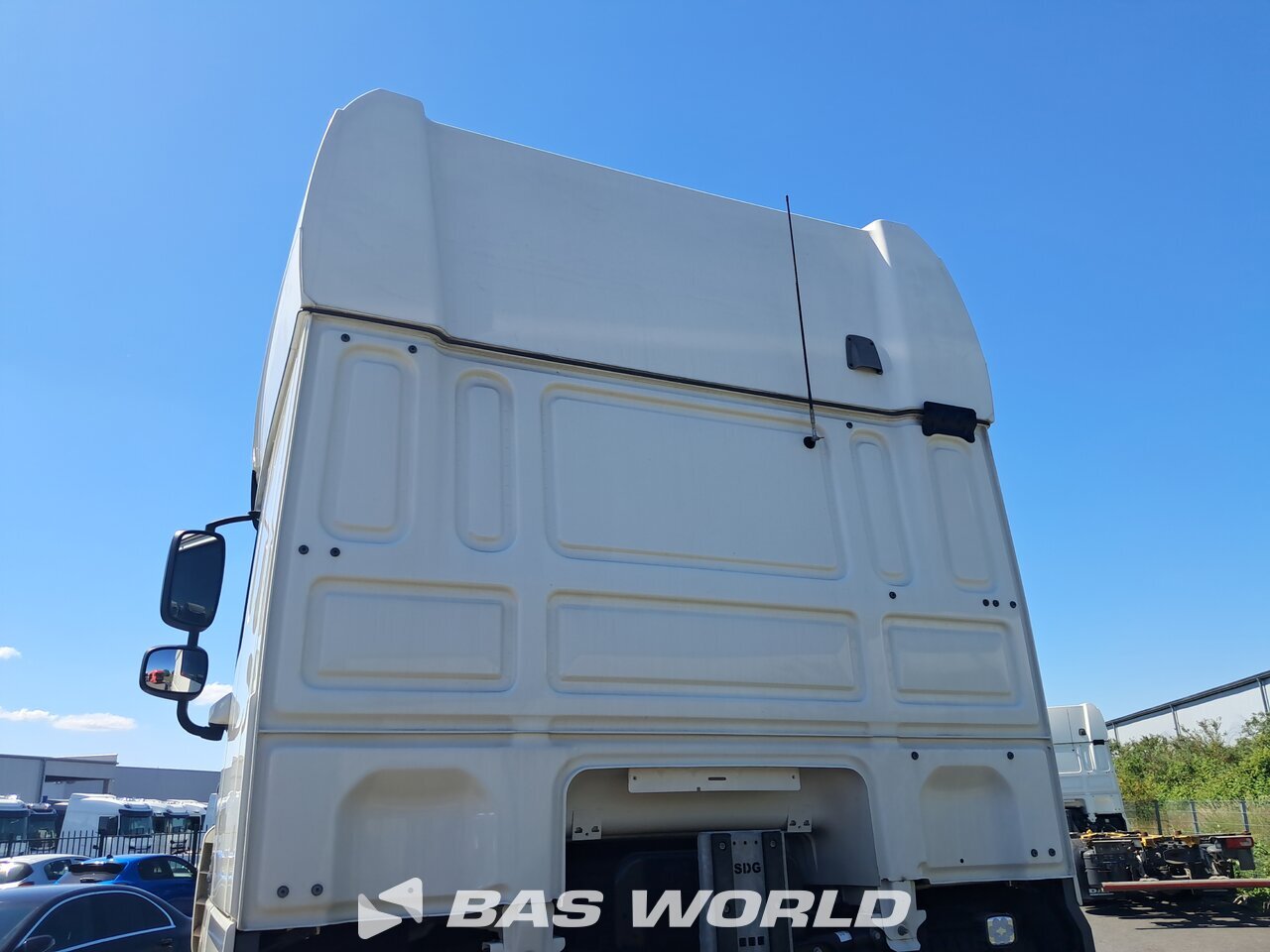 Back of cabin : DAF XF 450 6X2 SGD Camion à Caisse Mobile