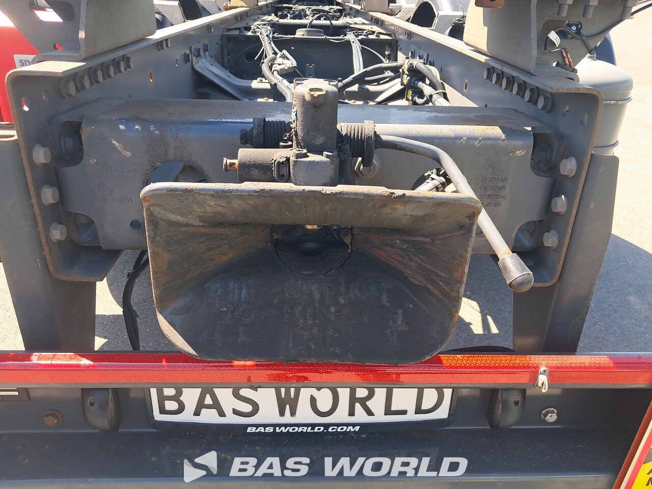Trailer Coupling : DAF XF 450 6X2 SGD Camion à Caisse Mobile