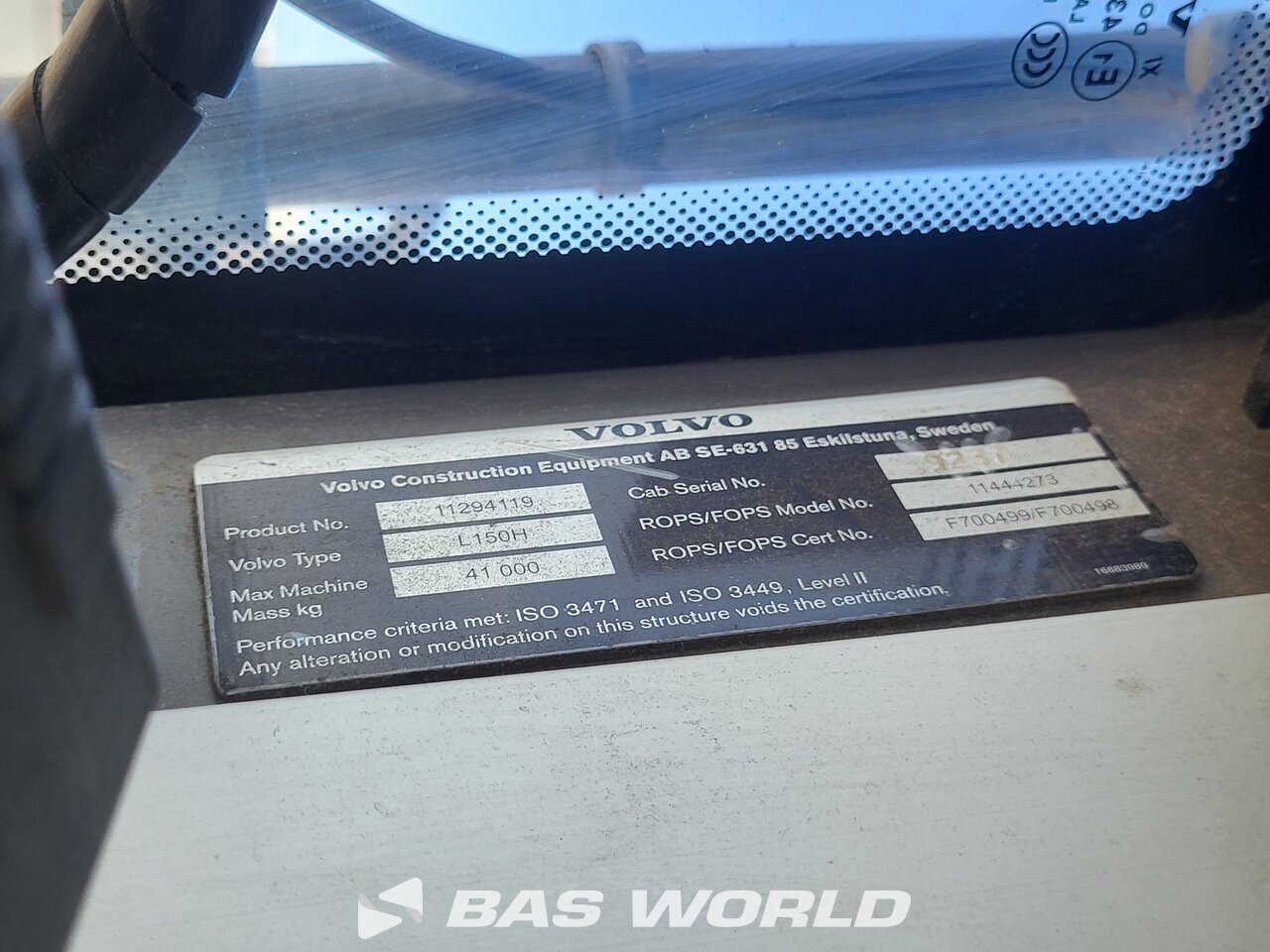 Other : Volvo L150 H Chargeuse sur pneus