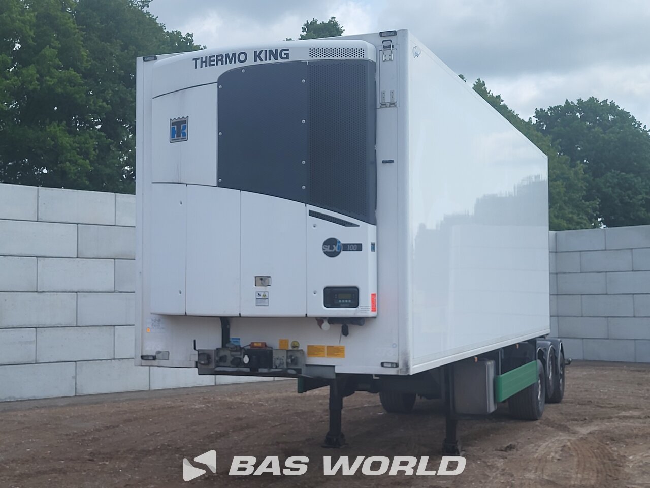 Front left : Pacton Thermo King SLXi 100 Semi-remorque frigorifique