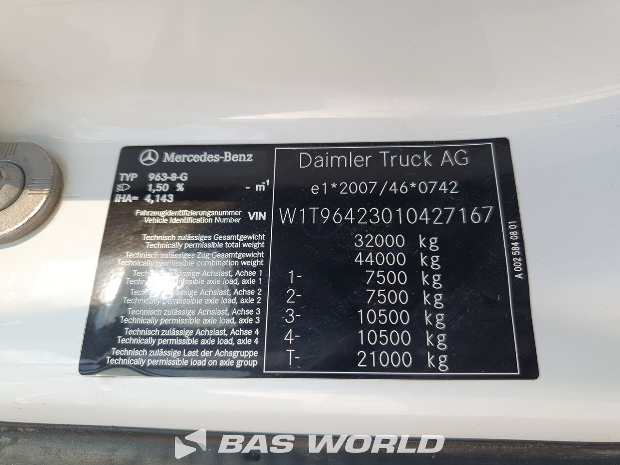 Other : Mercedes Arocs 3243 8X4 Socovi Camion Benne