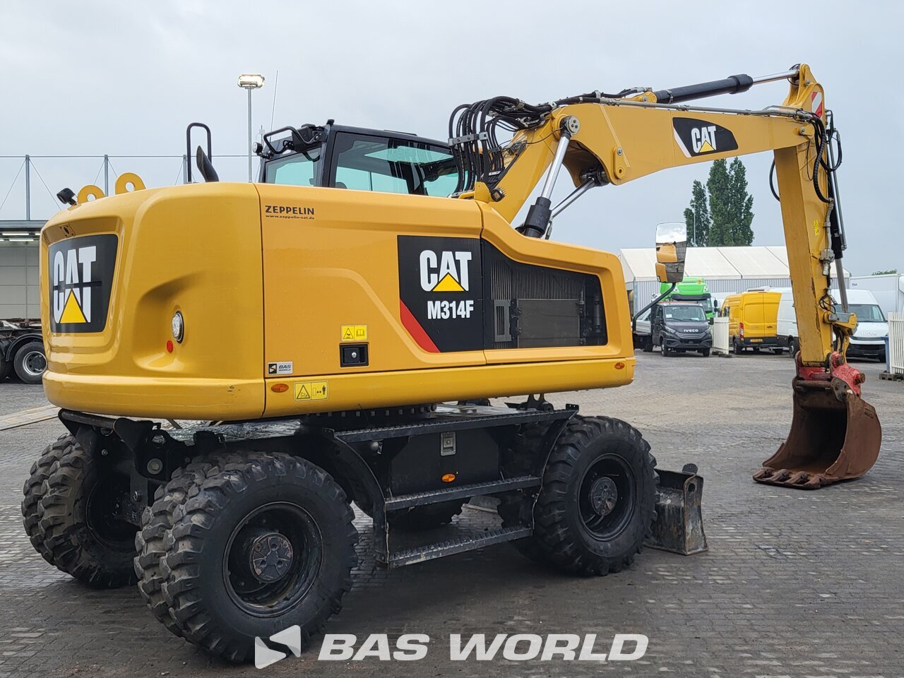 Other : Caterpillar M314 F Pelle sur pneus