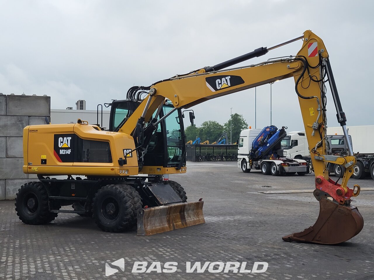 Other : Caterpillar M314 F Pelle sur pneus
