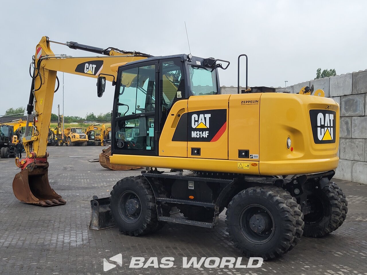 Other : Caterpillar M314 F Pelle sur pneus