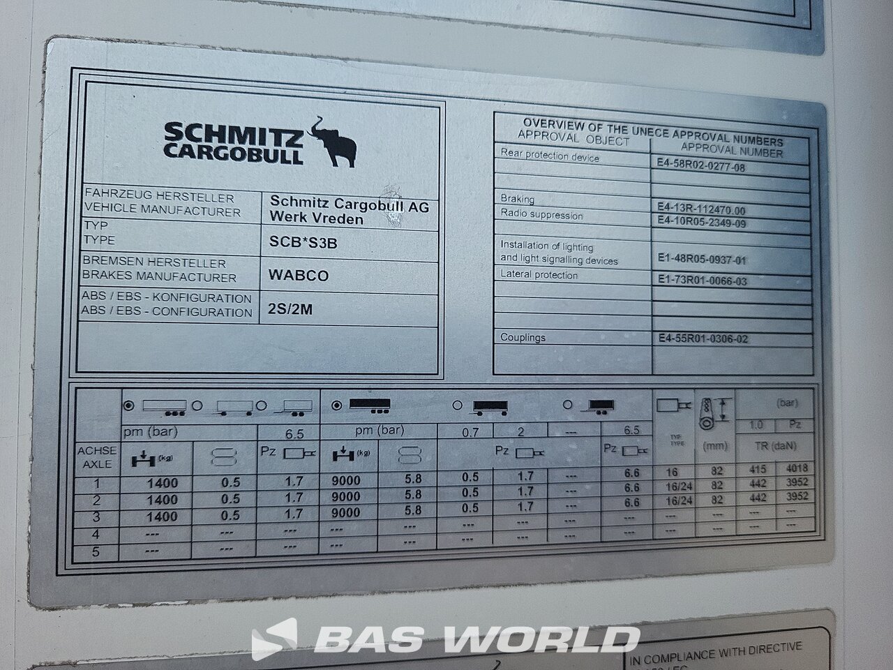Other : Schmitz Thermo King SLXi Spectrum Semi-remorque frigorifique