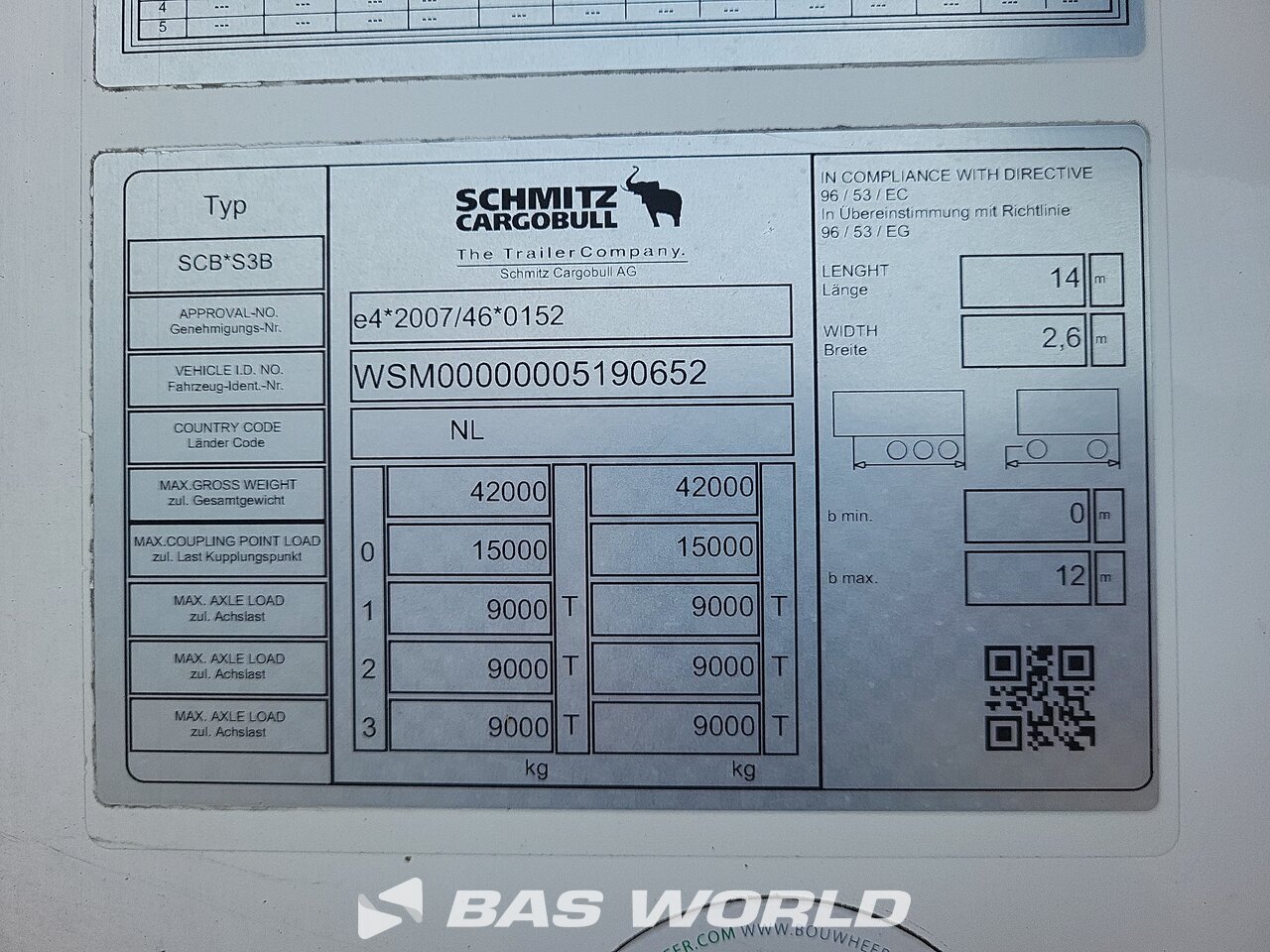 Other : Schmitz Thermo King SLXi Spectrum Semi-remorque frigorifique