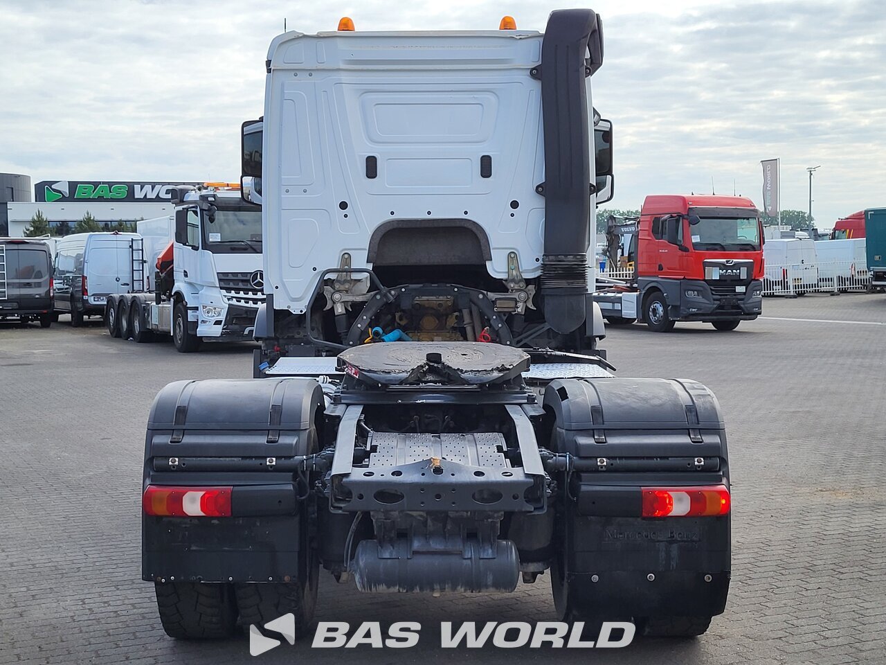 Back : Mercedes Actros 1845 4X2 Tracteur routier