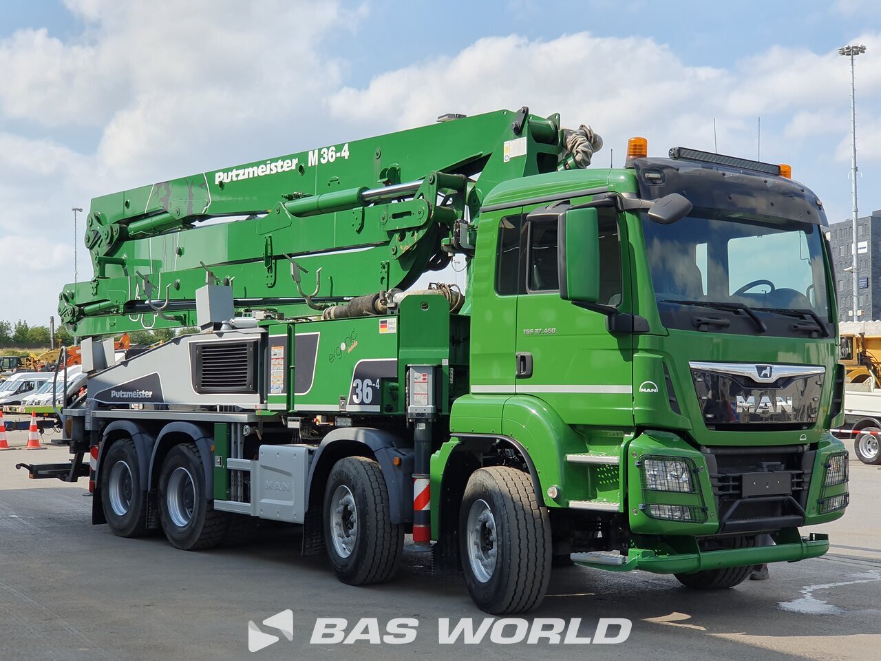 Other : MAN TGS 37.460 8X4 Putzmeister Type: M36-4 Pompe à béton