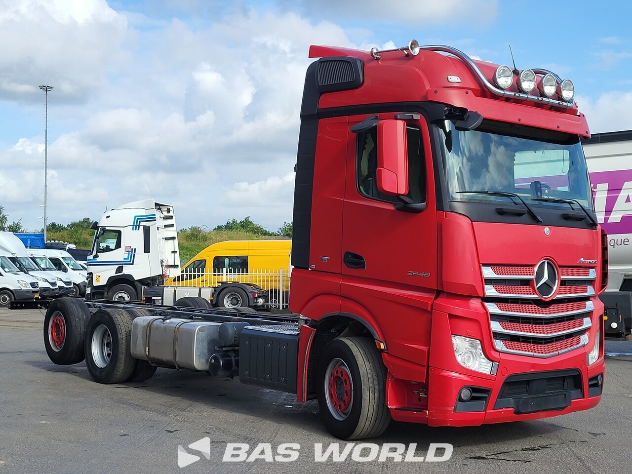 Other : Mercedes Actros 2548 6X2 Châssis camion