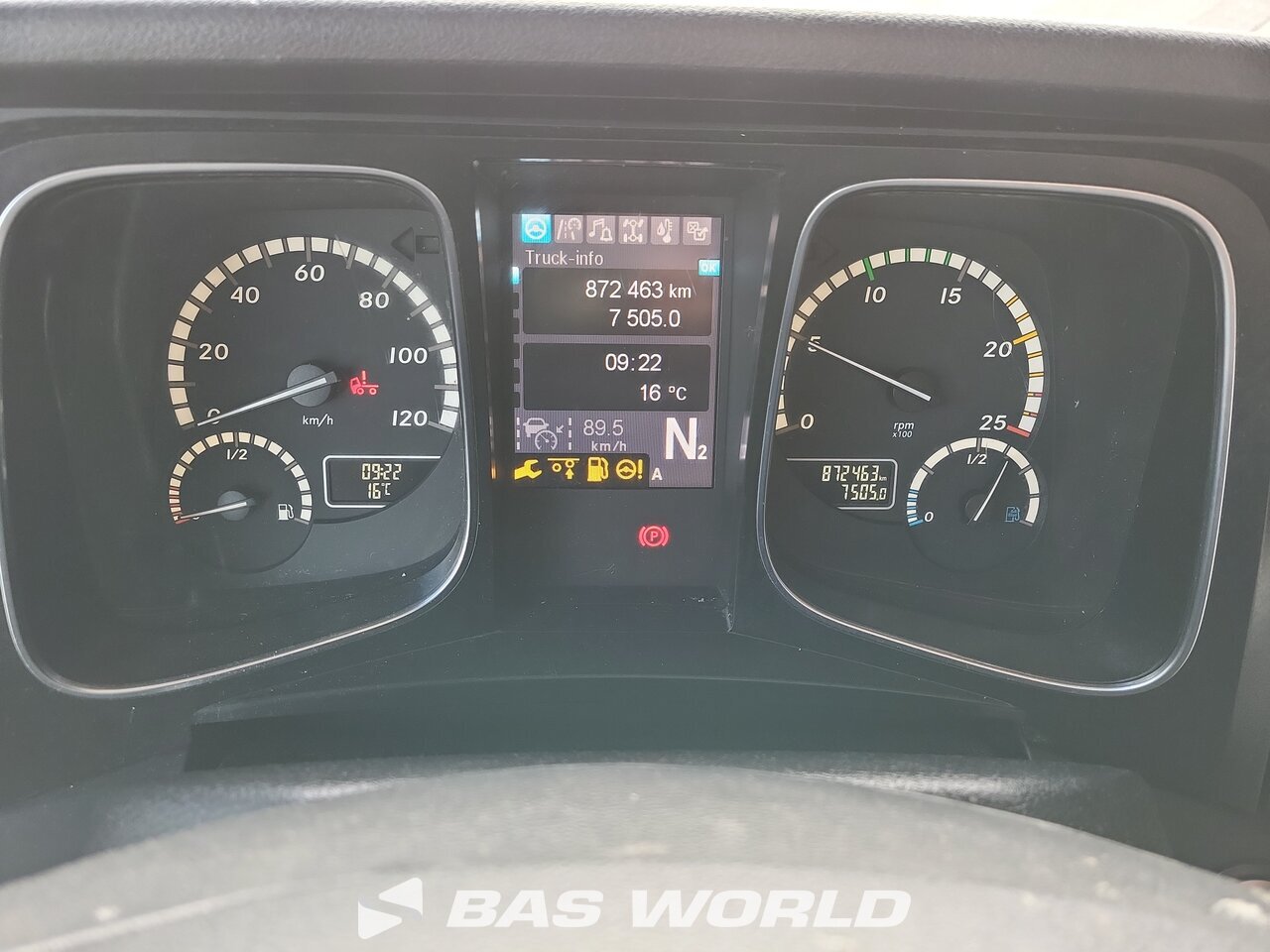 Other : Mercedes Actros 2548 6X2 Châssis camion