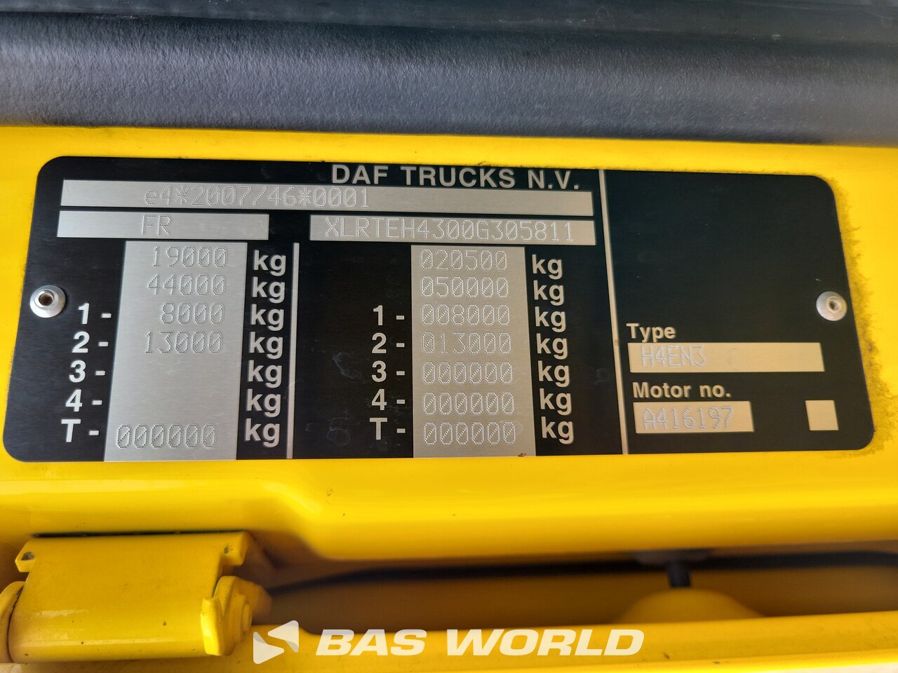 Other : DAF XF 530 4X2 Tracteur routier
