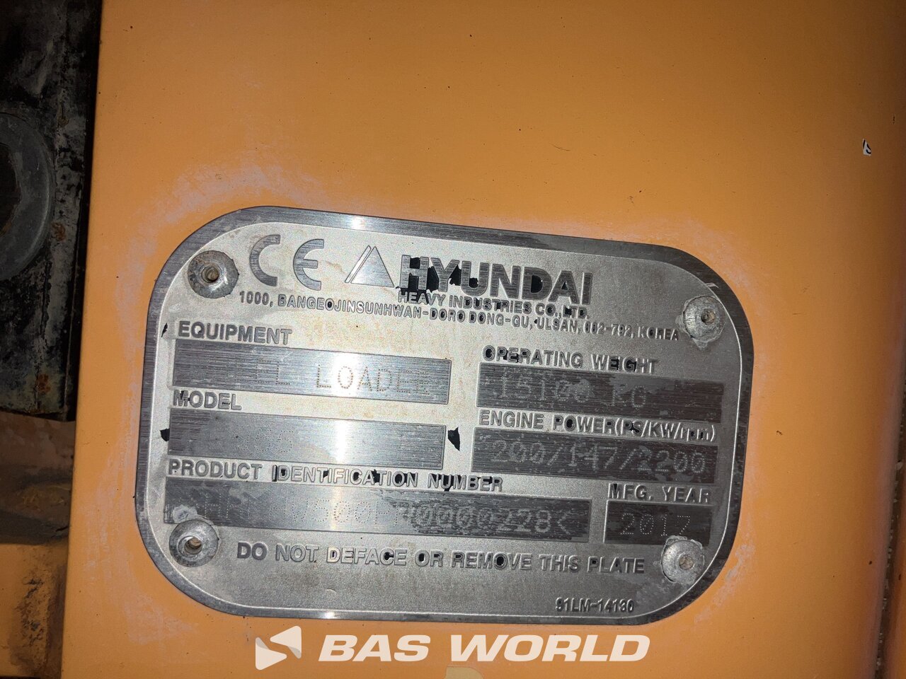 Other : Hyundai HL955 Chargeuse sur pneus