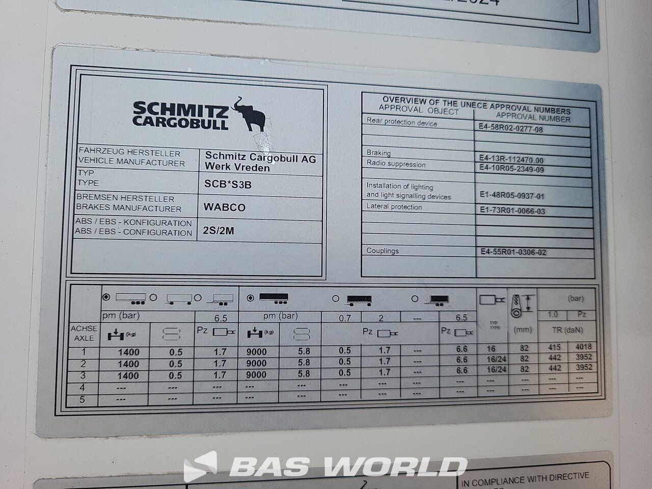 Other : Schmitz Thermo King SLXi Spectrum Semi-remorque frigorifique