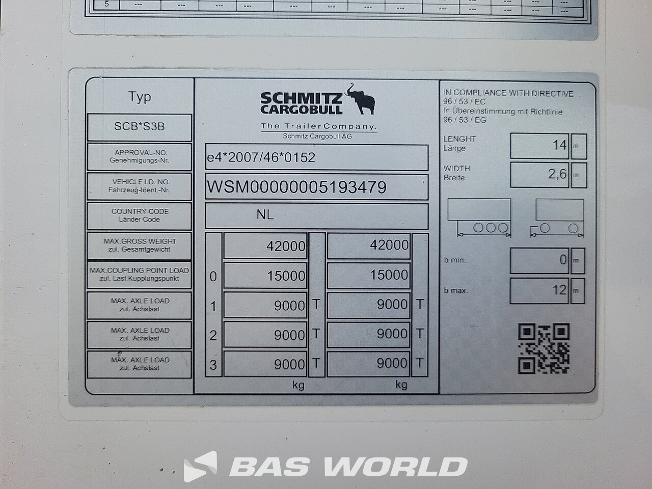 Other : Schmitz Thermo King SLXi Spectrum Semi-remorque frigorifique