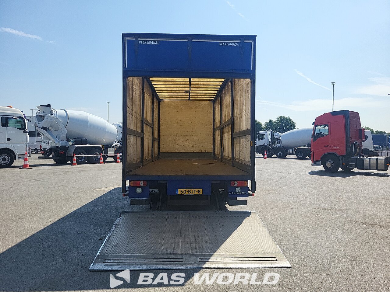 Other : DAF LF45.220 4X2 Veekemans Camion rideaux coulissants