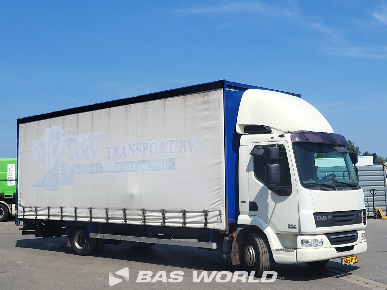 Other : DAF LF45.220 4X2 Veekemans Camion rideaux coulissants