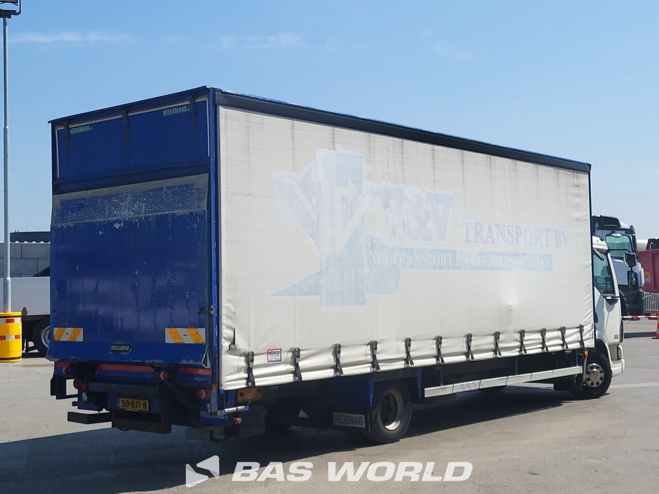 Other : DAF LF45.220 4X2 Veekemans Camion rideaux coulissants
