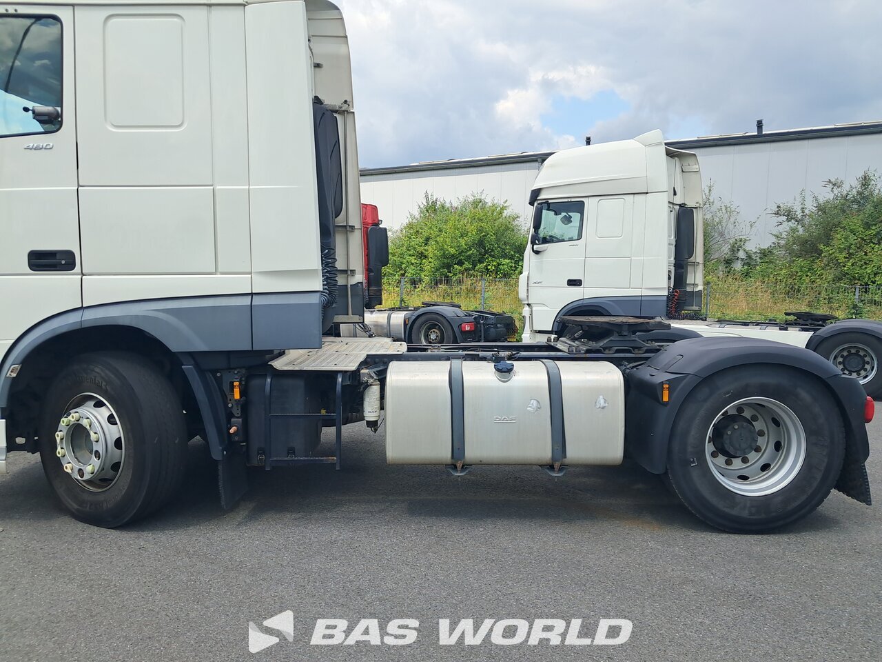 Axle overview : DAF XF 480 4X2 Tracteur routier