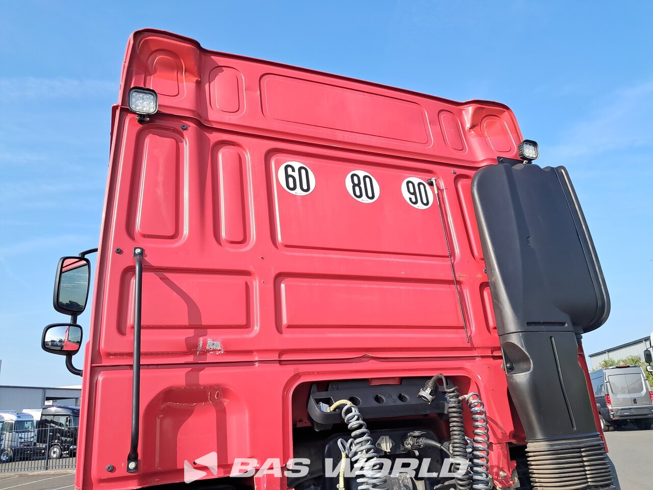 Back of cabin : DAF XF 530 4X2 Tracteur routier
