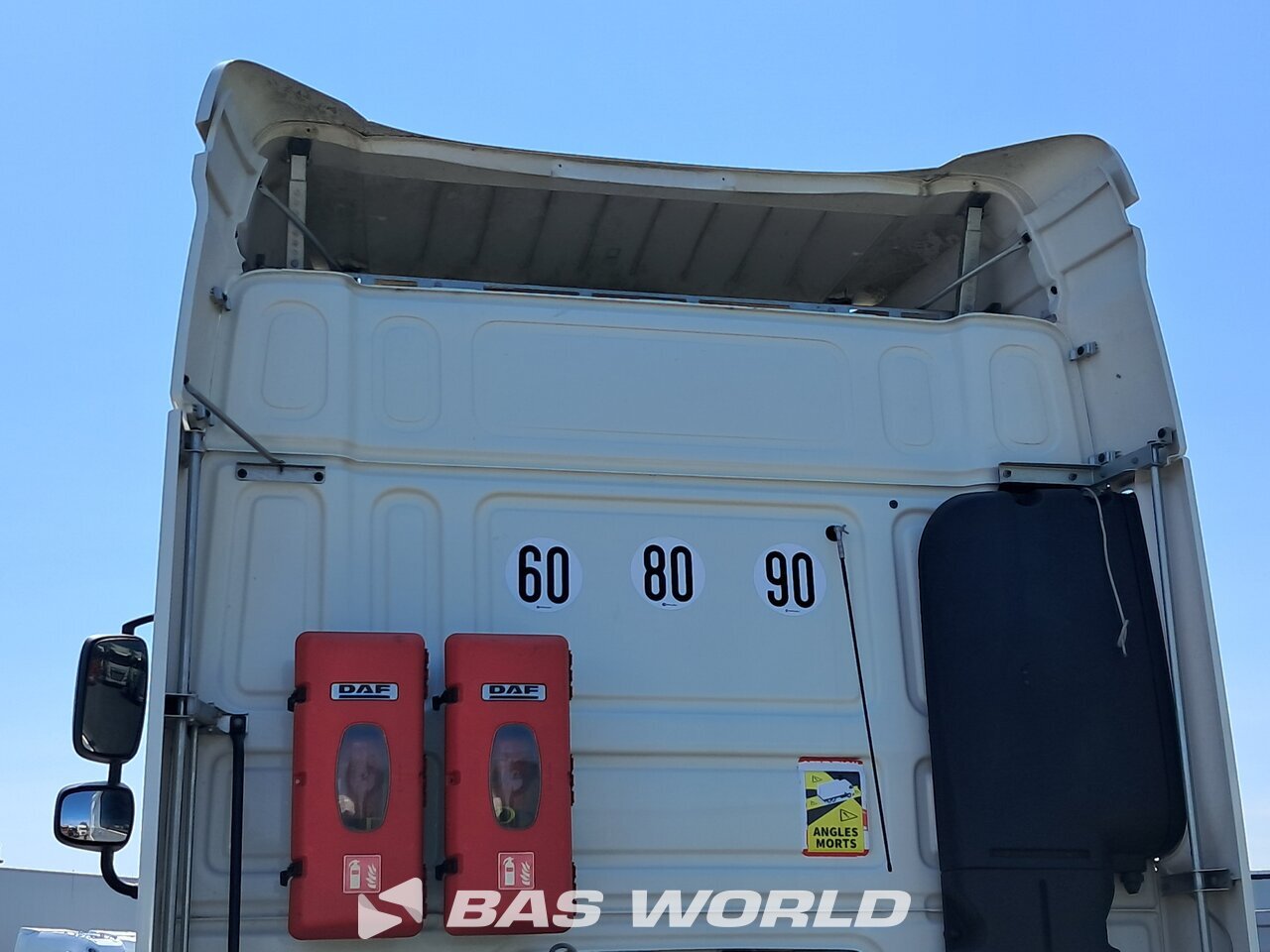 Back of cabin : DAF XF 480 4X2 Tracteur routier