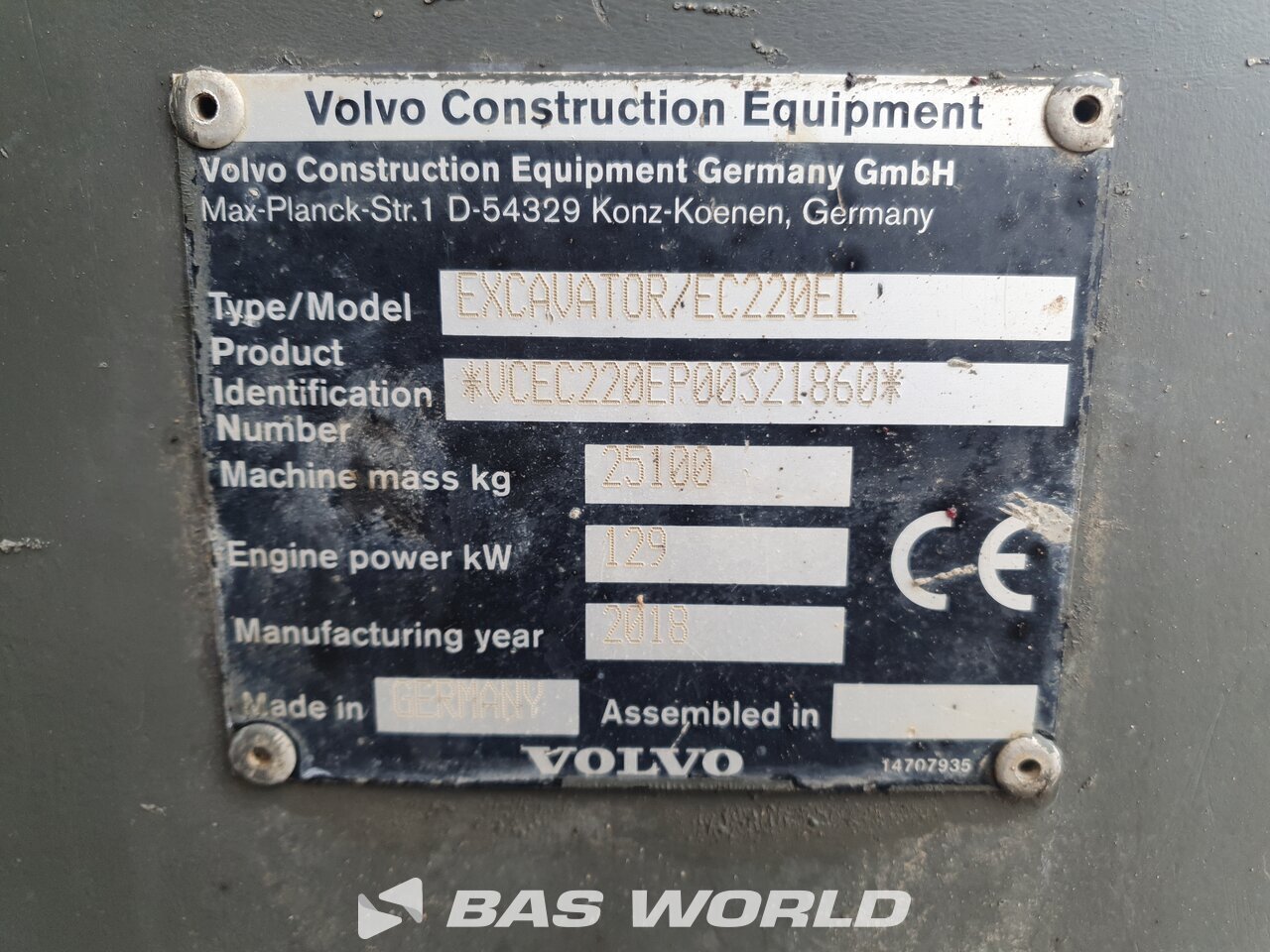 Other : Volvo EC220 E L Pelle sur chenilles